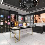 Custom Makeup Display Fixtures Solution for Cosmetic Store - Cosmetic & Beauty Displays