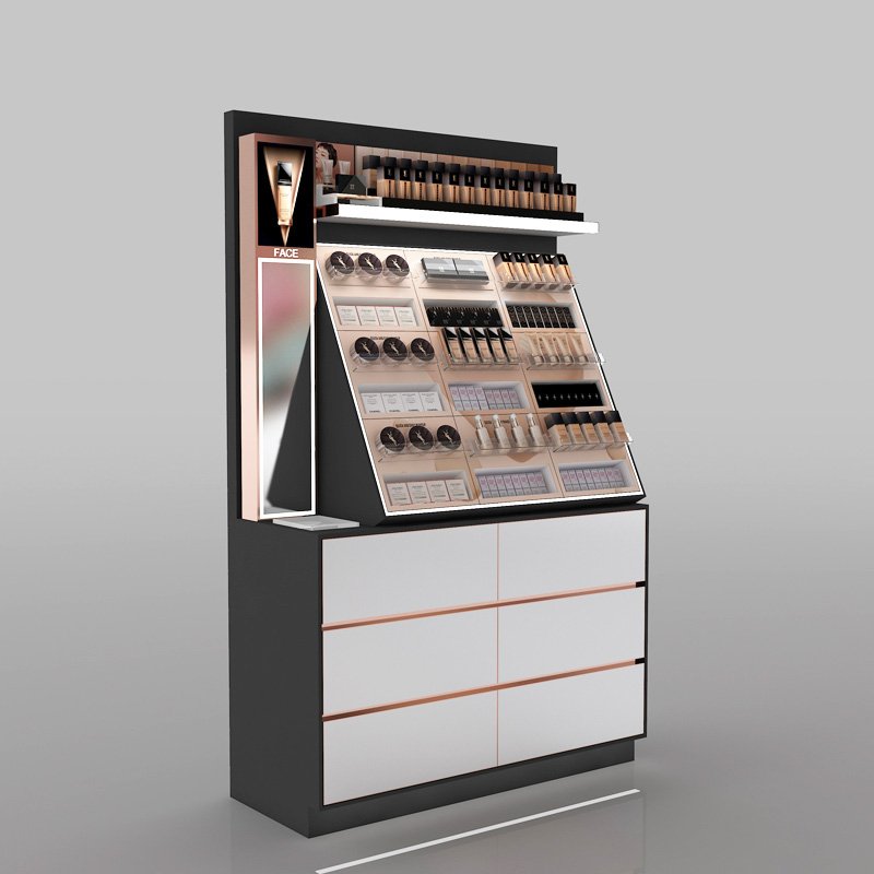 Custom Cosmetic Display Fixtures Solution for Beauty Store - Cosmetic & Beauty Displays