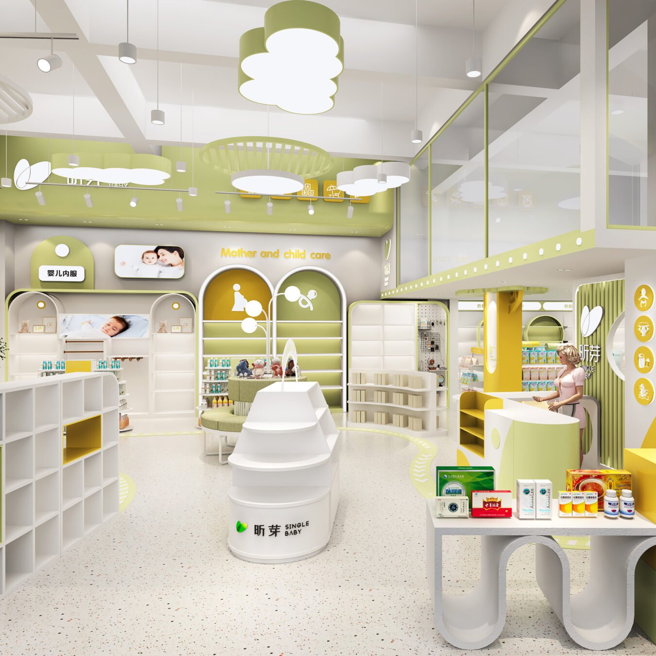 Maternity & Baby Shop Displays