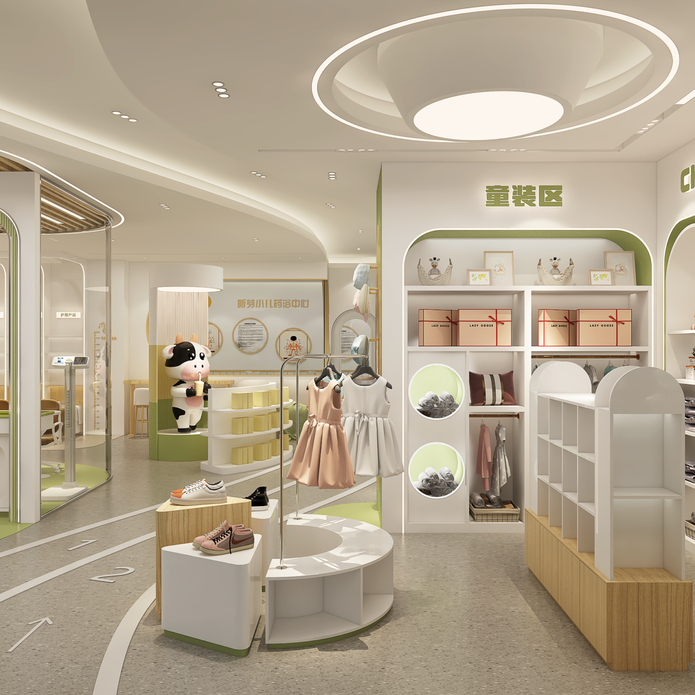 Custom Mother & Baby Store Design and Fixture Solution - Maternity & Baby Shop Displays