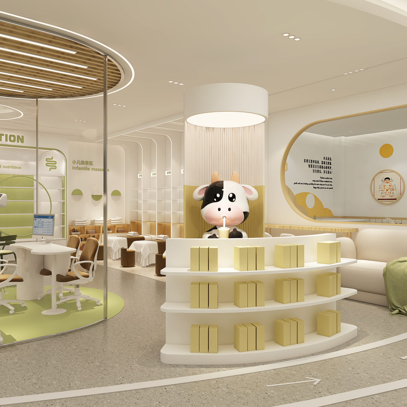 Custom Mother & Baby Store Design and Fixture Solution - Maternity & Baby Shop Displays