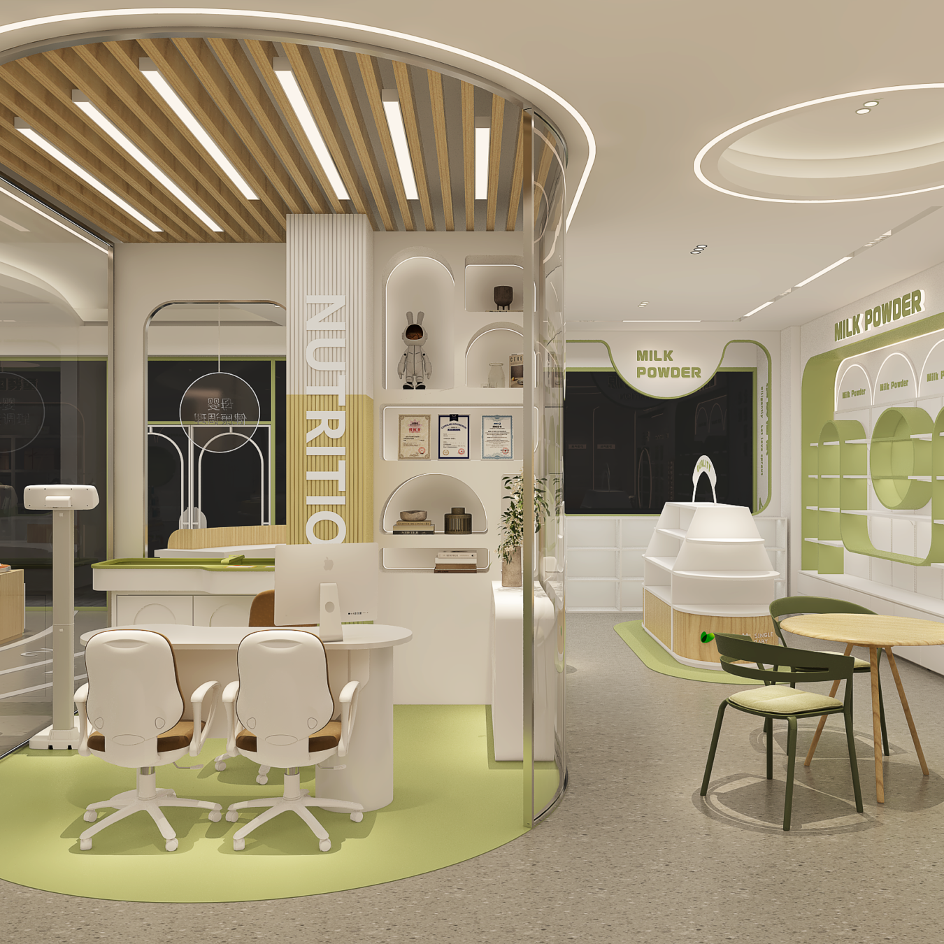 Custom Mother & Baby Store Design and Fixture Solution - Maternity & Baby Shop Displays