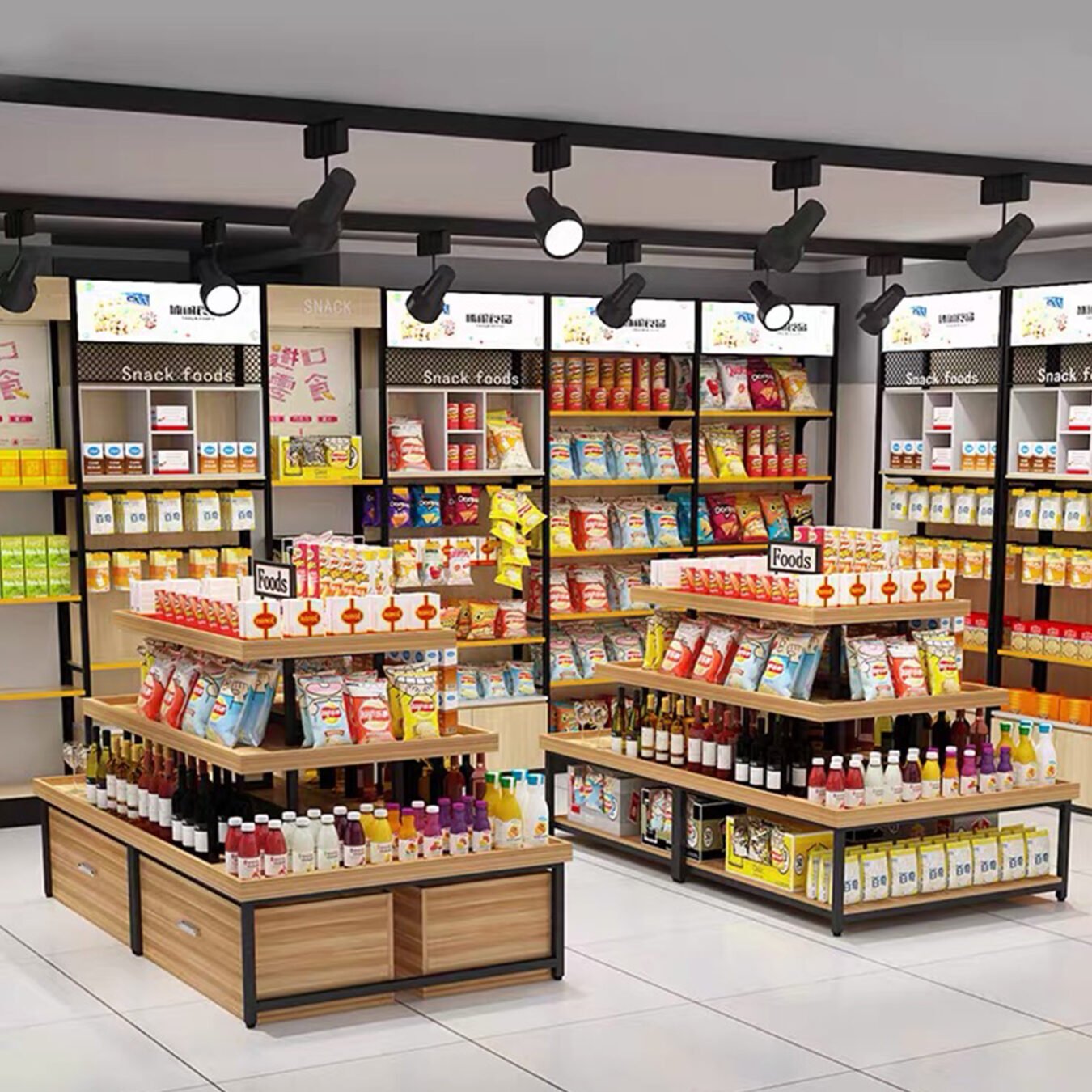 Supermarket & Grocery Shelving