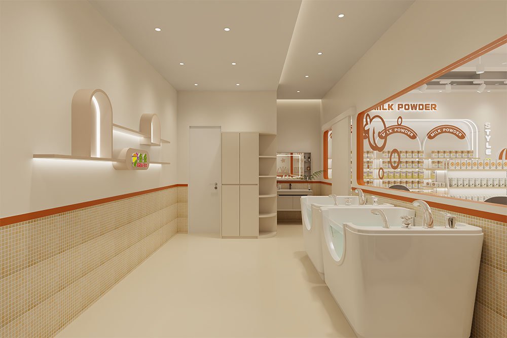 Custom Full Store Maternity & Baby Shop Interior Display Fixtures - Maternity & Baby Shop Displays