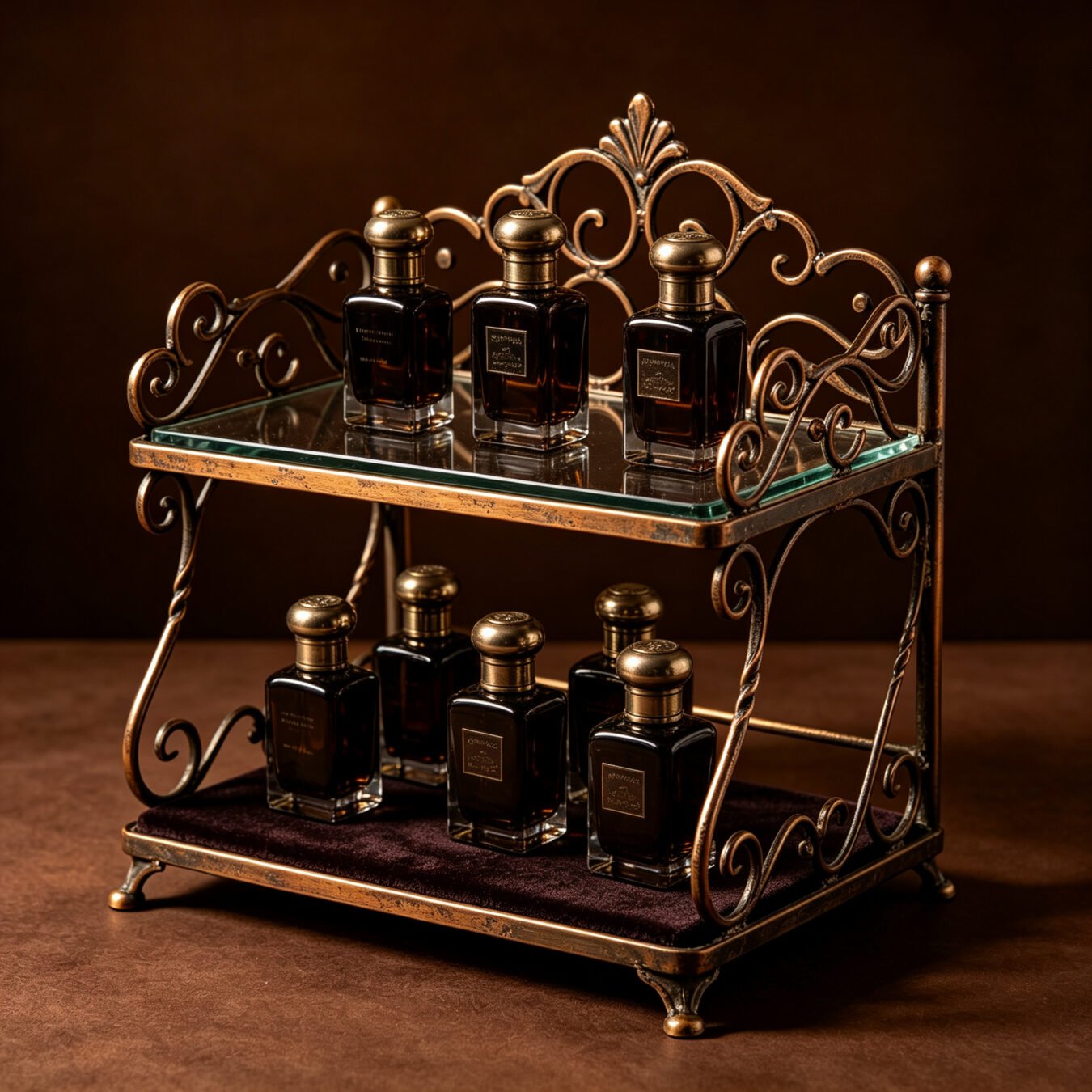 Custom Perfume Display Stand Multi-style Rotating Metal Acrylic Perfume Organizer Rack - Cosmetic & Beauty Displays