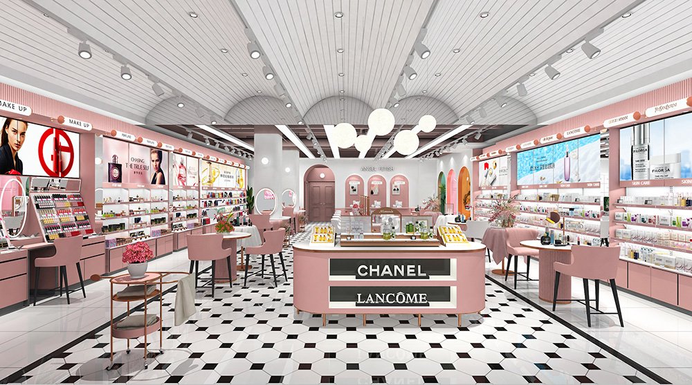 Custom Cosmetic Retail Shop Fixtures & Beauty Salon Layout Solution - Cosmetic & Beauty Displays