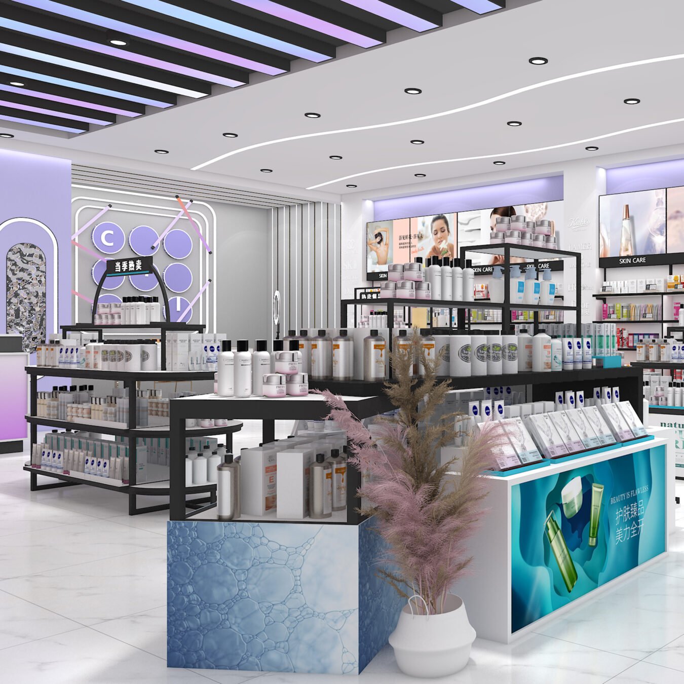 Cosmetic & Beauty Displays