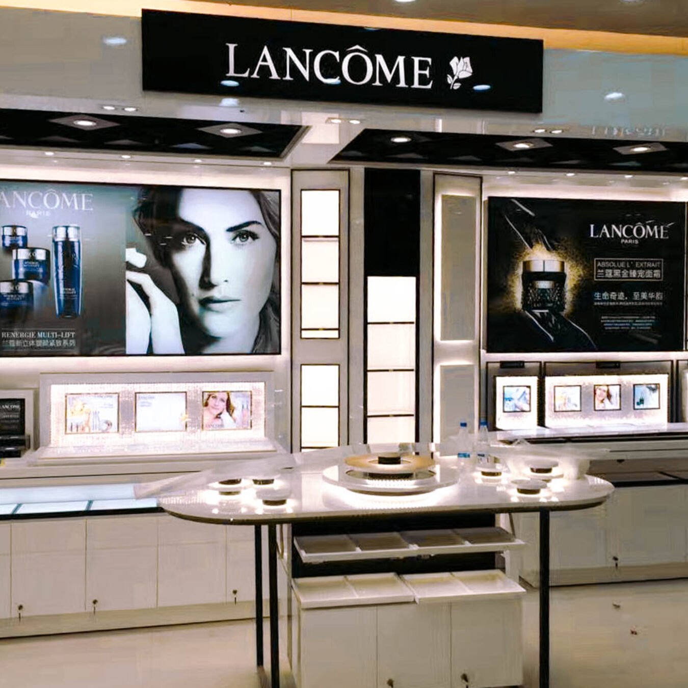 Cosmetics Counter Manufacturing & Fit-Out | Multi-Brand Beauty Store Case Study - Custom Store Display Solutions