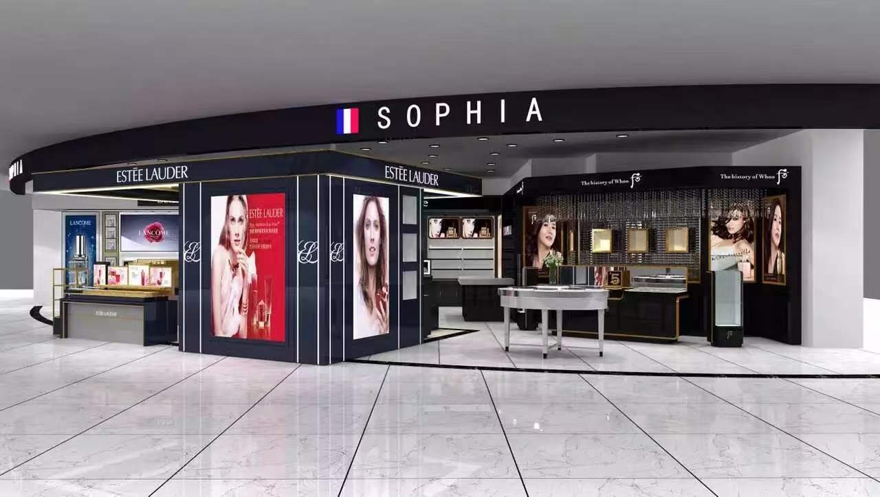 Cosmetics Counter Manufacturing & Fit-Out | Multi-Brand Beauty Store Case Study - Custom Store Display Solutions