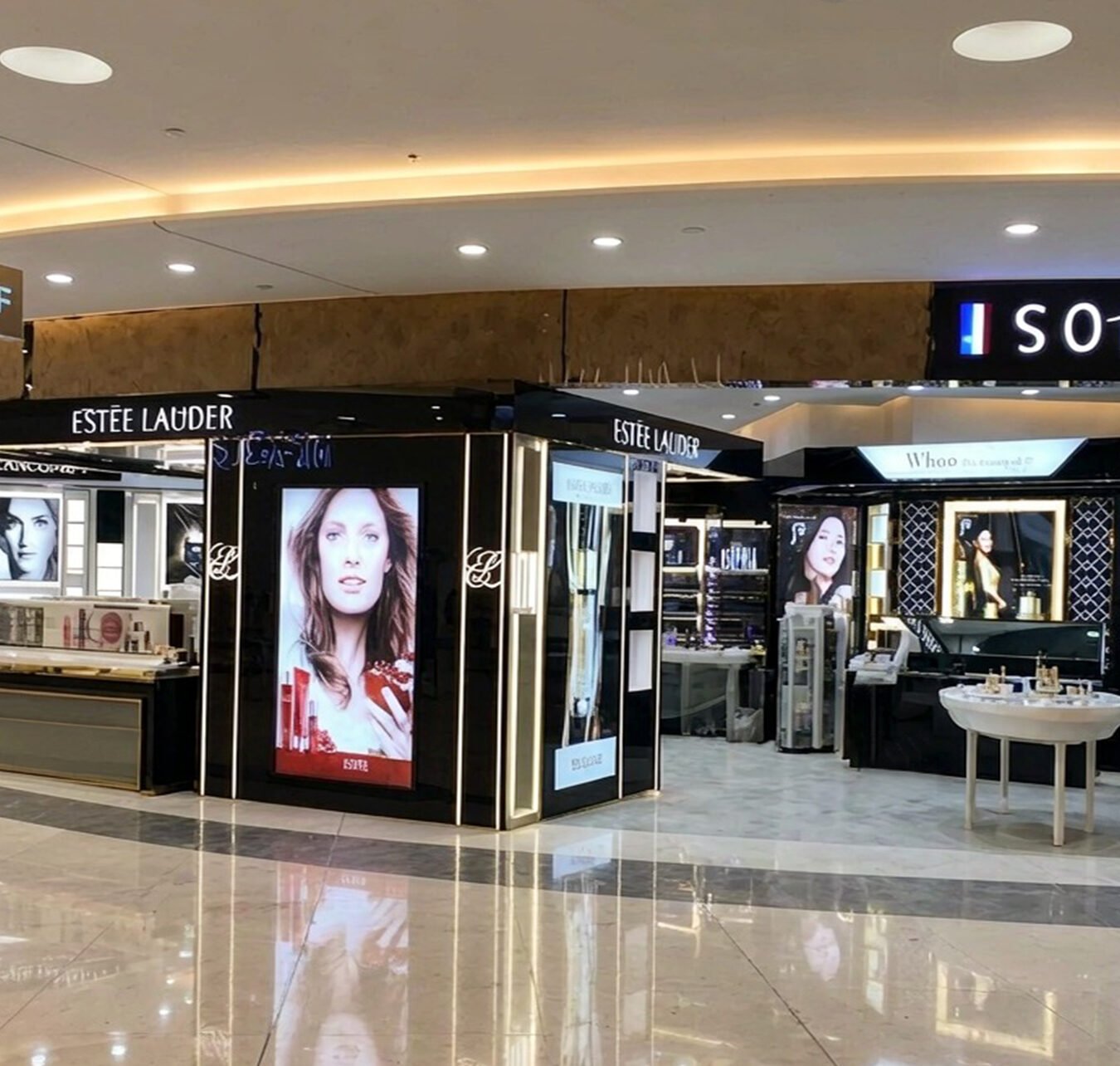 Cosmetics Counter Manufacturing & Fit-Out | Multi-Brand Beauty Store Case Study - Custom Store Display Solutions
